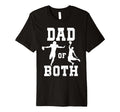Mens Dad Both Funny Football T-Shirt - Novelty Apparel Men Women - T-Shirt, Sweatshirt, Hoodie