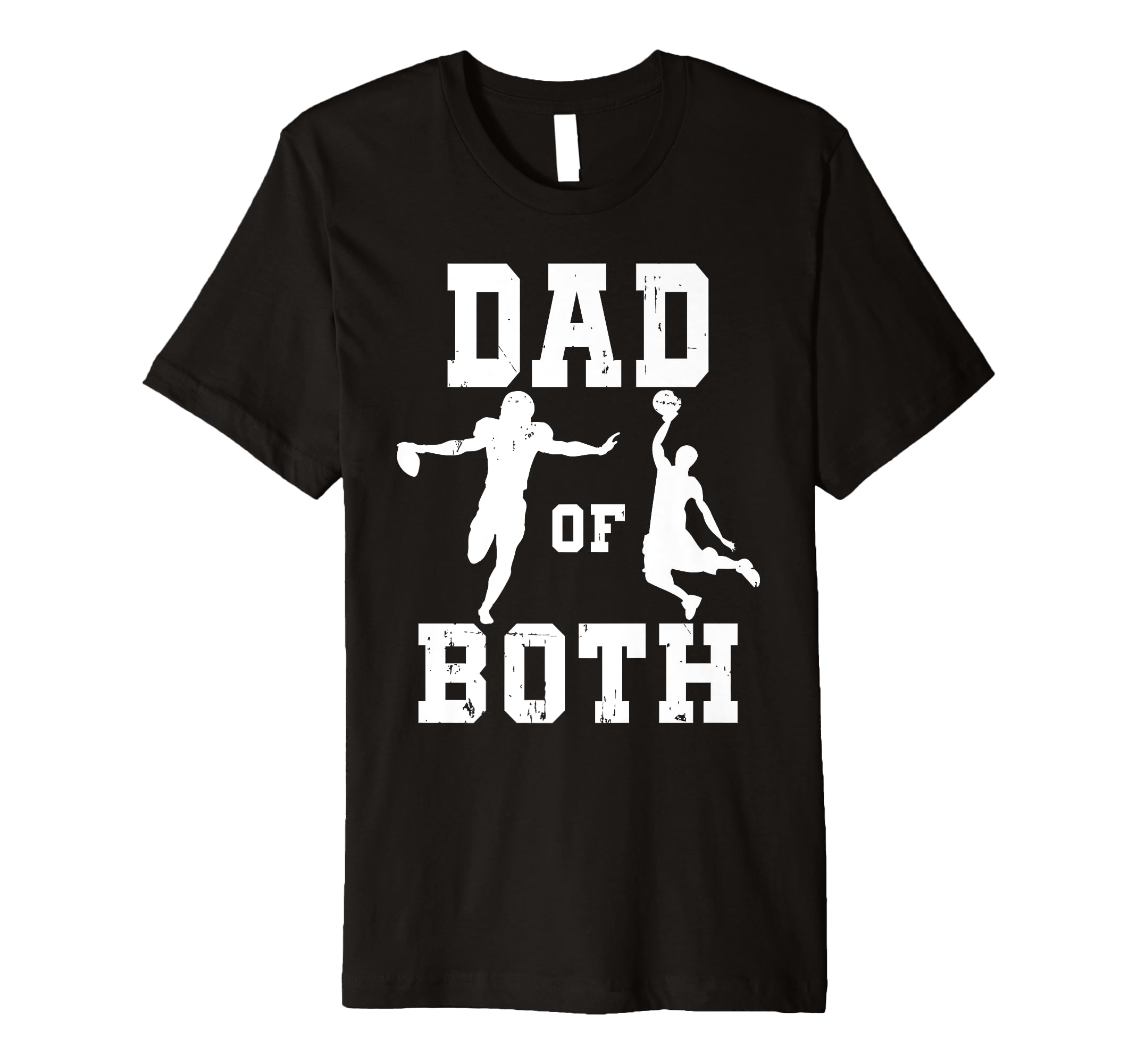 Mens Dad Both Funny Football T-Shirt - Novelty Apparel Men Women - T-Shirt, Sweatshirt, Hoodie