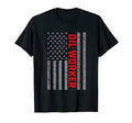 American Flag Oil Worker Us Flag Dad T-Shirt - Minimalist Print for Adults - T-Shirt, Sweatshirt, Hoodie