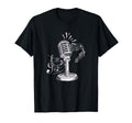 Microphone Singing Music Karaoke Singer T-Shirt - Novelty Apparel Men Women - T-Shirt, Sweatshirt, Hoodie