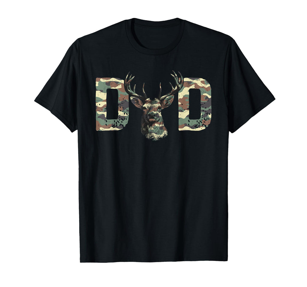 Camo Dad Hunting Camouflage Deer T-Shirt - Fun Novelty Design Unisex - T-Shirt, Sweatshirt, Hoodie