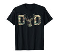 Camo Dad Hunting Camouflage Deer T-Shirt - Fun Novelty Design Unisex - T-Shirt, Sweatshirt, Hoodie