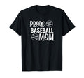 Baseball Player Mom Gift Proud T-Shirt - Unique Graphic for Adults - T-Shirt, Sweatshirt, Hoodie