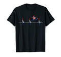Croatian Pride Heartbeat Ekg Pulse T-Shirt - Aesthetic Graphic for Adults - T-Shirt, Sweatshirt, Hoodie