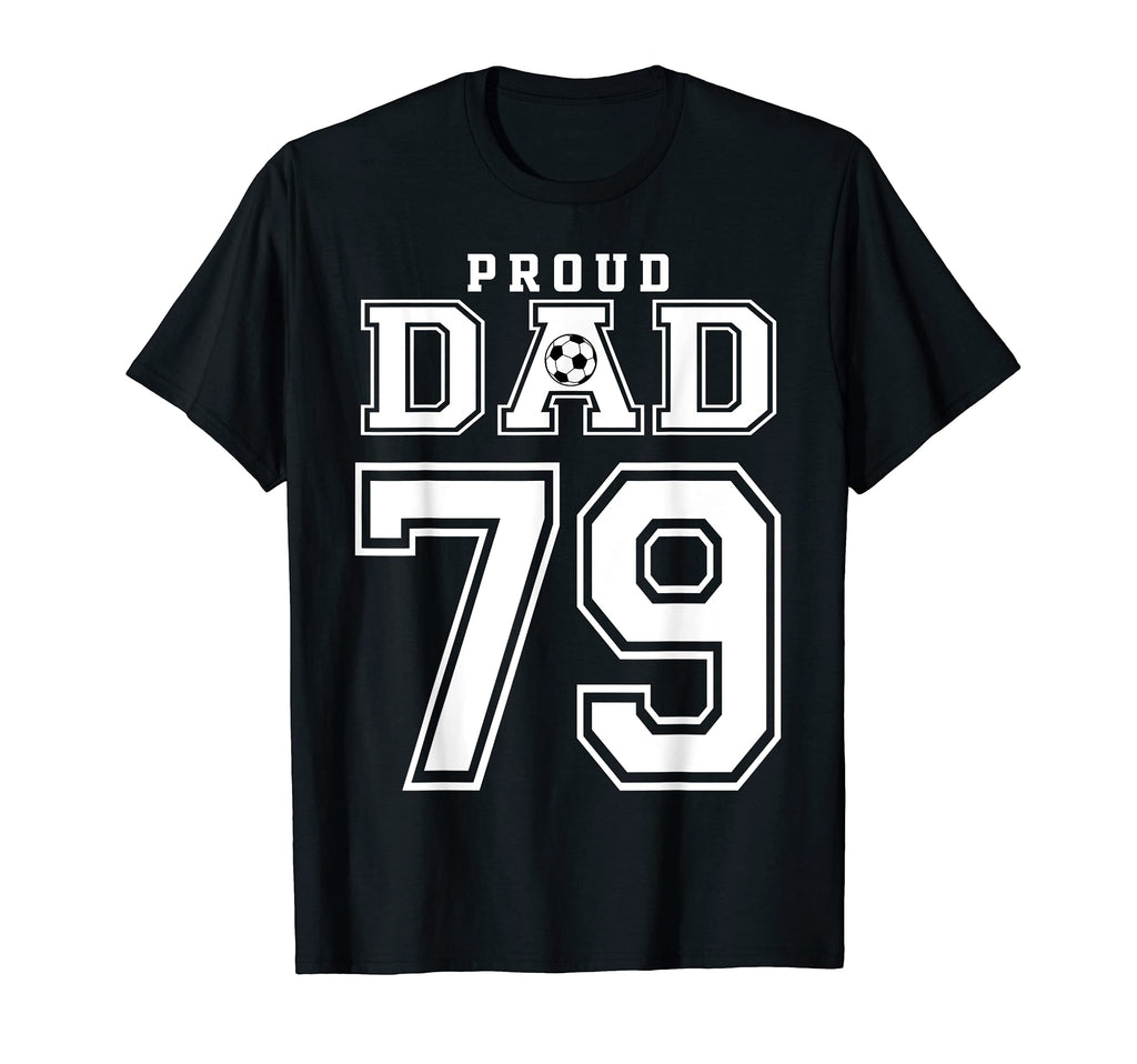 Number 79 Custom Proud Soccer Futbol T-Shirt - Aesthetic Graphic Unisex - T-Shirt, Sweatshirt, Hoodie