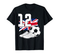 12 Soccer Birthday Gift Soccer Fan T-Shirt - Custom Art Print for Adults - T-Shirt, Sweatshirt, Hoodie