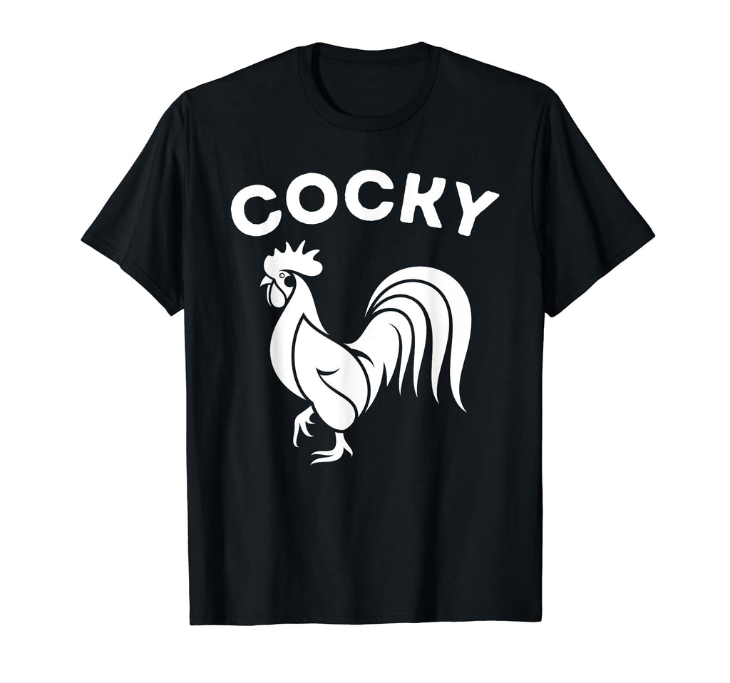 Cocky Funny Sarcastic Hilarious Dad Joke T-Shirt - Aesthetic Graphic Unisex - T-Shirt, Sweatshirt, Hoodie