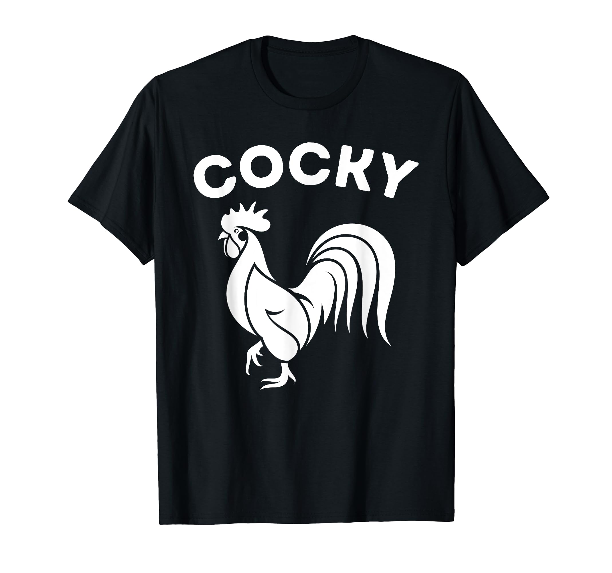Cocky Funny Sarcastic Hilarious Dad Joke T-Shirt - Aesthetic Graphic Unisex - T-Shirt, Sweatshirt, Hoodie