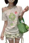 Y2K Harajuku Cartoon Print Gothic Women Cutecore - Adult & Kids T-Shirts, Sweatshirts & Hoodies apparel design preview 1