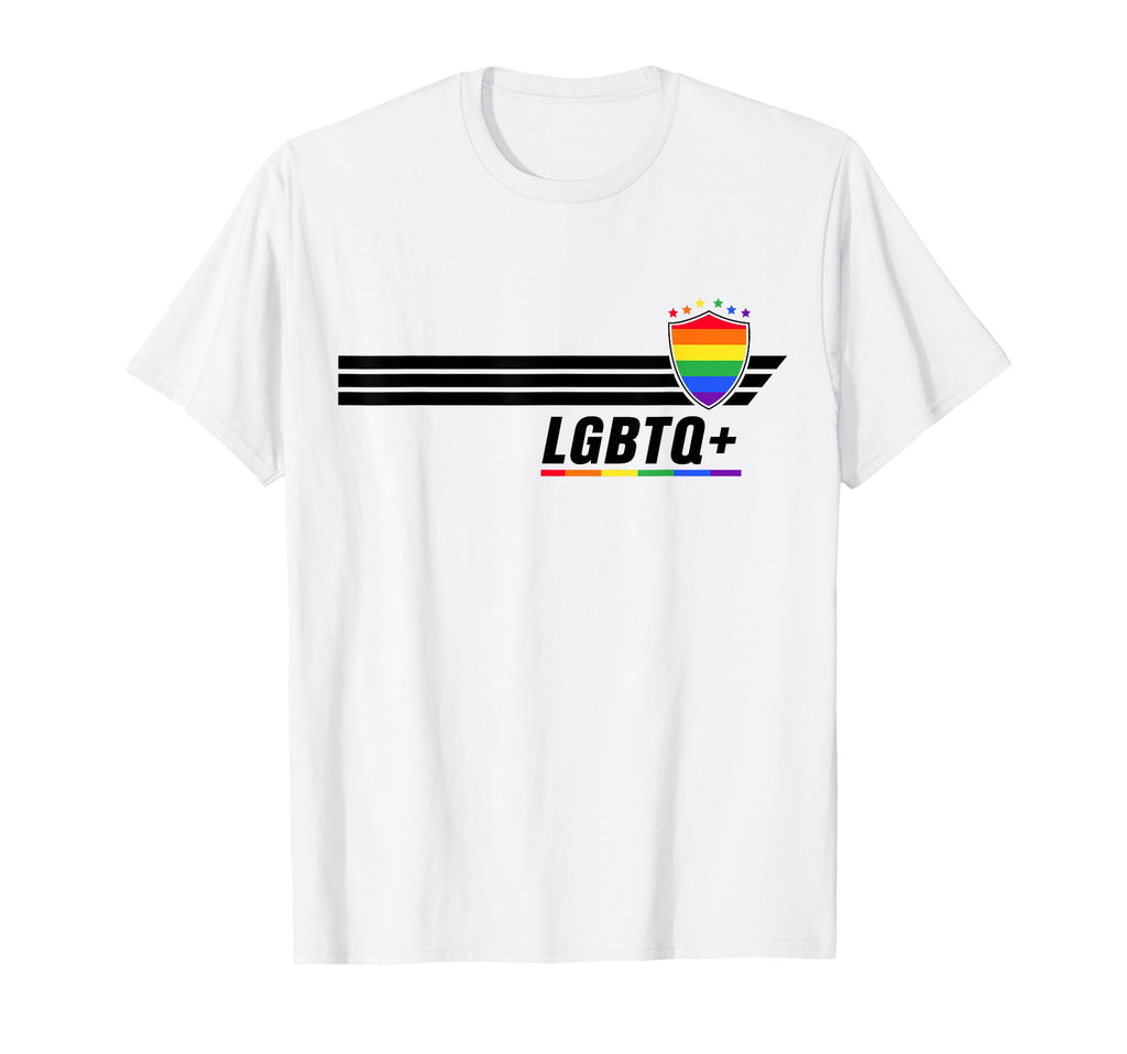 Team Lgbtq Soccer Fan Jersey Pride T-Shirt - Trendy Graphic Men Women - T-Shirt, Sweatshirt, Hoodie