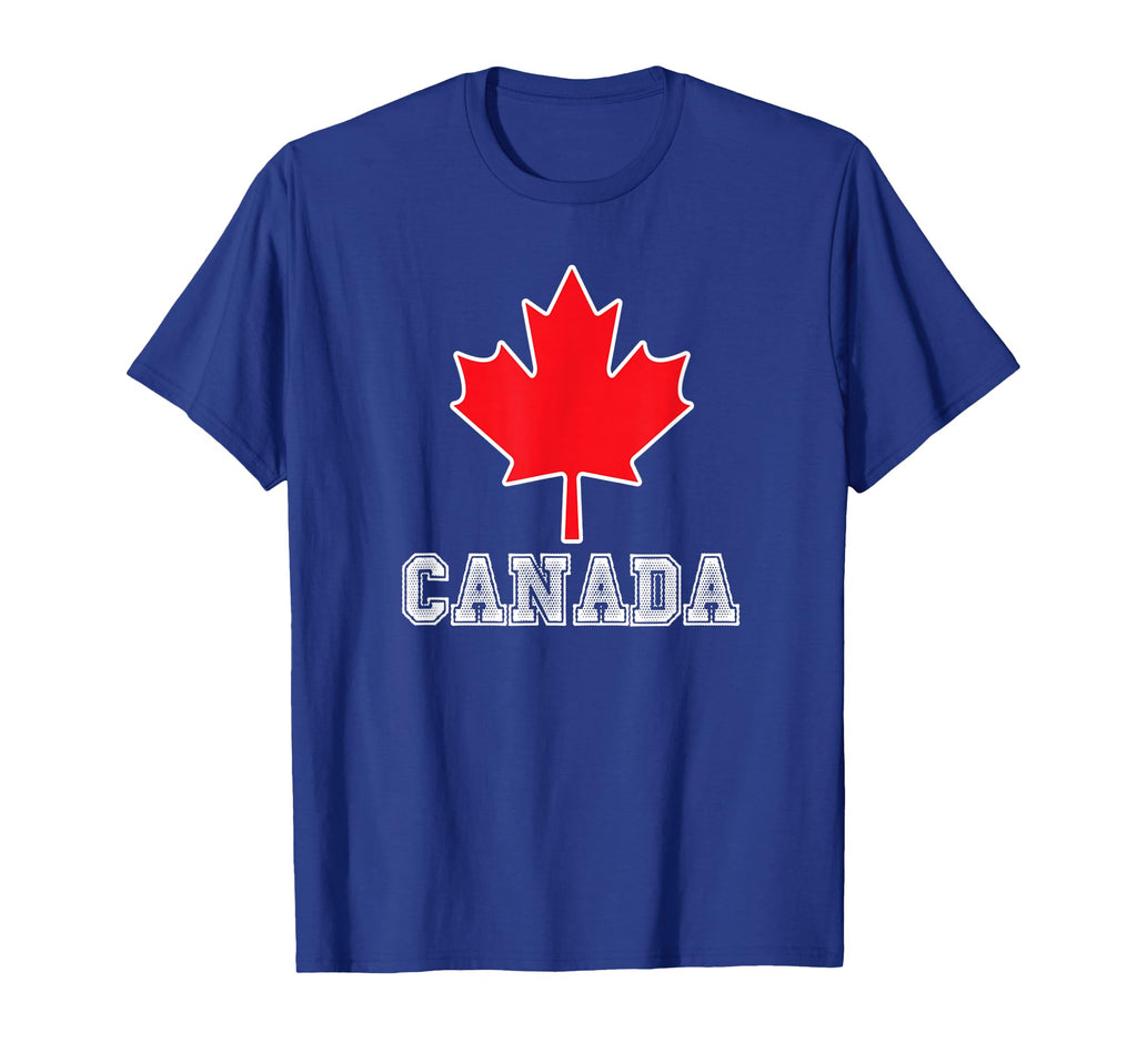Maple Leaf Canadian Football Soccer T-Shirt - Aesthetic Graphic for Adults - T-Shirt, Sweatshirt, Hoodie