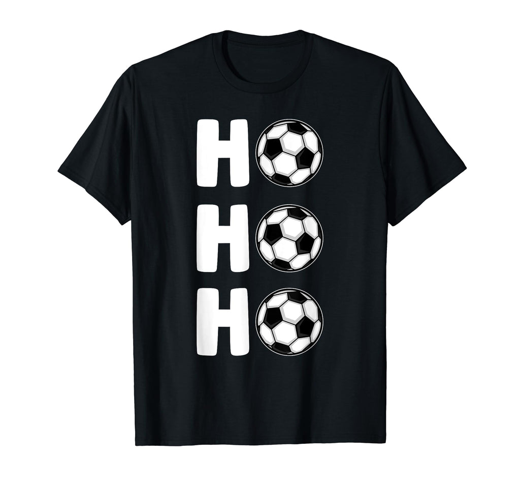 Ho Ho Ho Soccer Player T-Shirt - Unique Graphic Men Women - T-Shirt, Sweatshirt, Hoodie