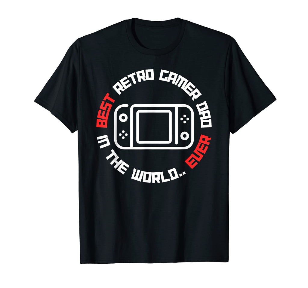Mens Fathers Day Best Dad Gamer Video T-Shirt - Novelty Apparel Unisex - T-Shirt, Sweatshirt, Hoodie