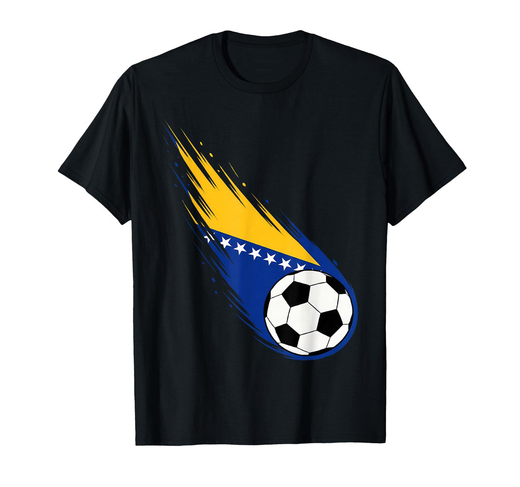 Bosnia And Herzegovina Flag T-Shirt - Casual Everyday Wear for Adults - T-Shirt, Sweatshirt, Hoodie
