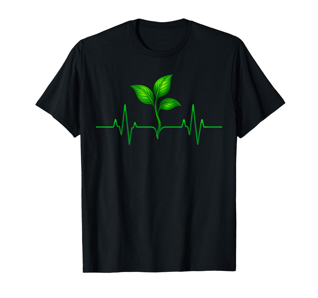 Plant Heartbeat Botany Botanist T-Shirt - Aesthetic Graphic for Adults - T-Shirt, Sweatshirt, Hoodie