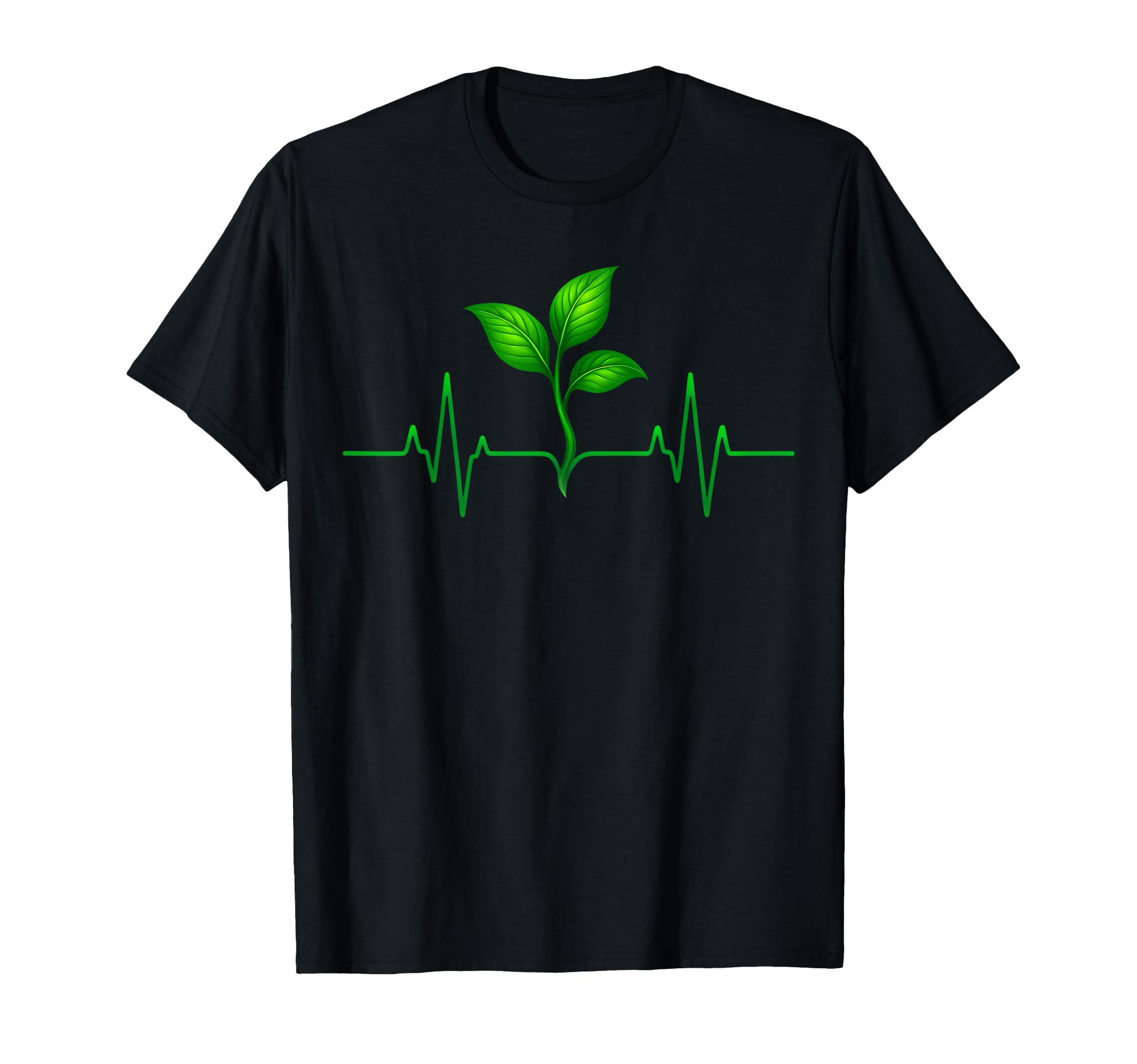 Plant Heartbeat Botany Botanist T-Shirt - Aesthetic Graphic for Adults - T-Shirt, Sweatshirt, Hoodie