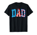 Dad Usa American Flag Freedom Patriotic T-Shirt - Unique Graphic Unisex - T-Shirt, Sweatshirt, Hoodie