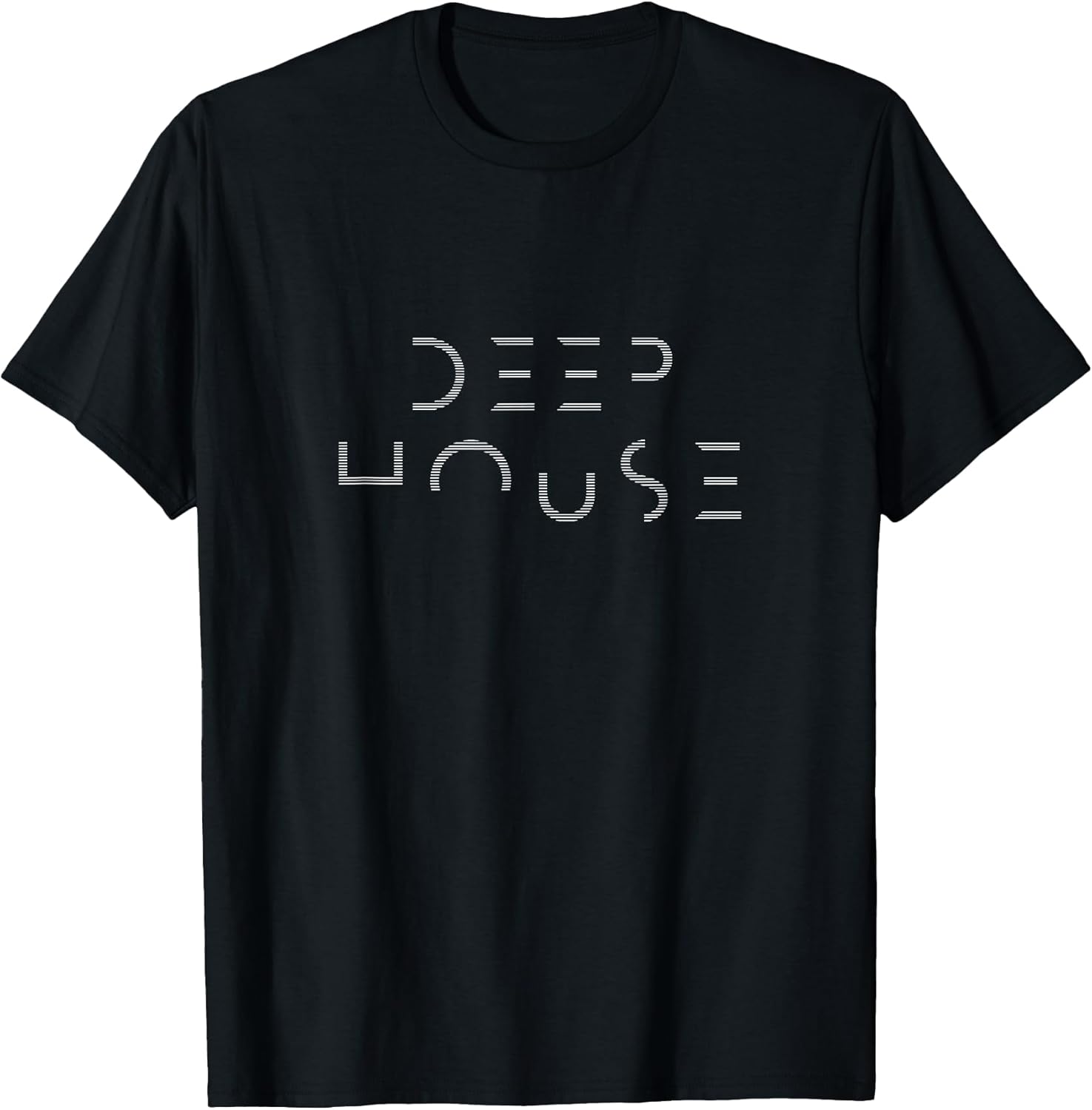 Deep House Music Art Minimalist Design for DJ, Raver - Adult & Kids T-Shirts, Sweatshirts & Hoodies apparel design preview 1