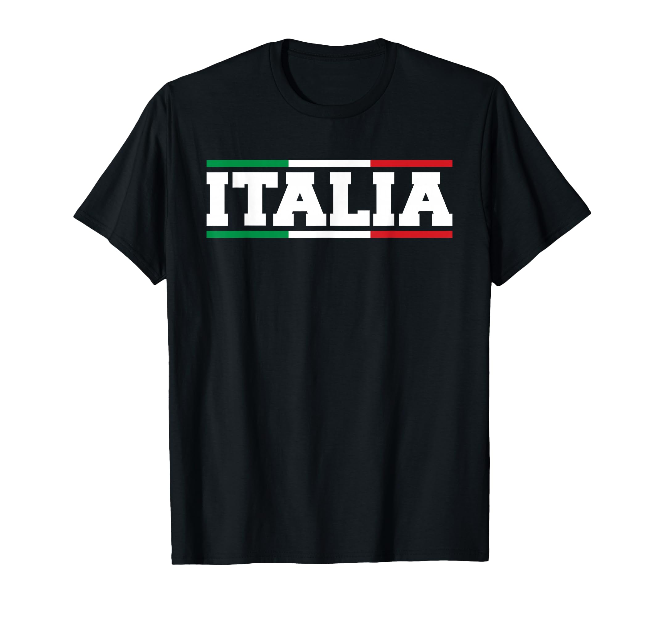 Italia Italian Flag Map Shield T-Shirt - Casual Everyday Wear Men Women - T-Shirt, Sweatshirt, Hoodie
