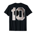 10 Jersey Uniform Soccer Fan Athlete T-Shirt - Graphic Print for Adults - T-Shirt, Sweatshirt, Hoodie