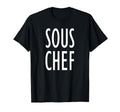 Matching Sous Chef Food Critic Dad Son T-Shirt - Trendy Graphic Men Women - T-Shirt, Sweatshirt, Hoodie