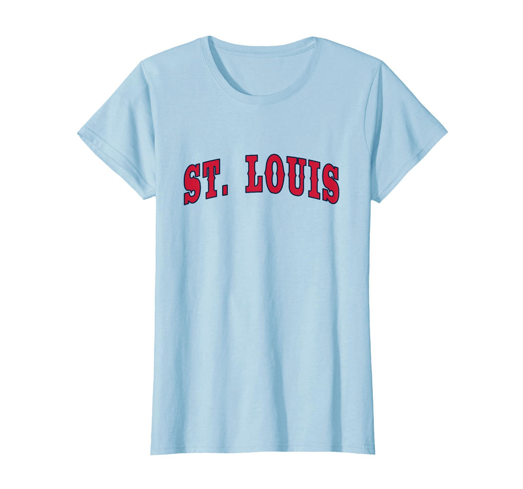 St Louis Throwback T-Shirt - Custom Art Print Men Women - T-Shirt, Sweatshirt, Hoodie