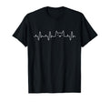 Cat Heartbeat Love Cats Womens Cat T-Shirt - Minimalist Print for Adults - T-Shirt, Sweatshirt, Hoodie
