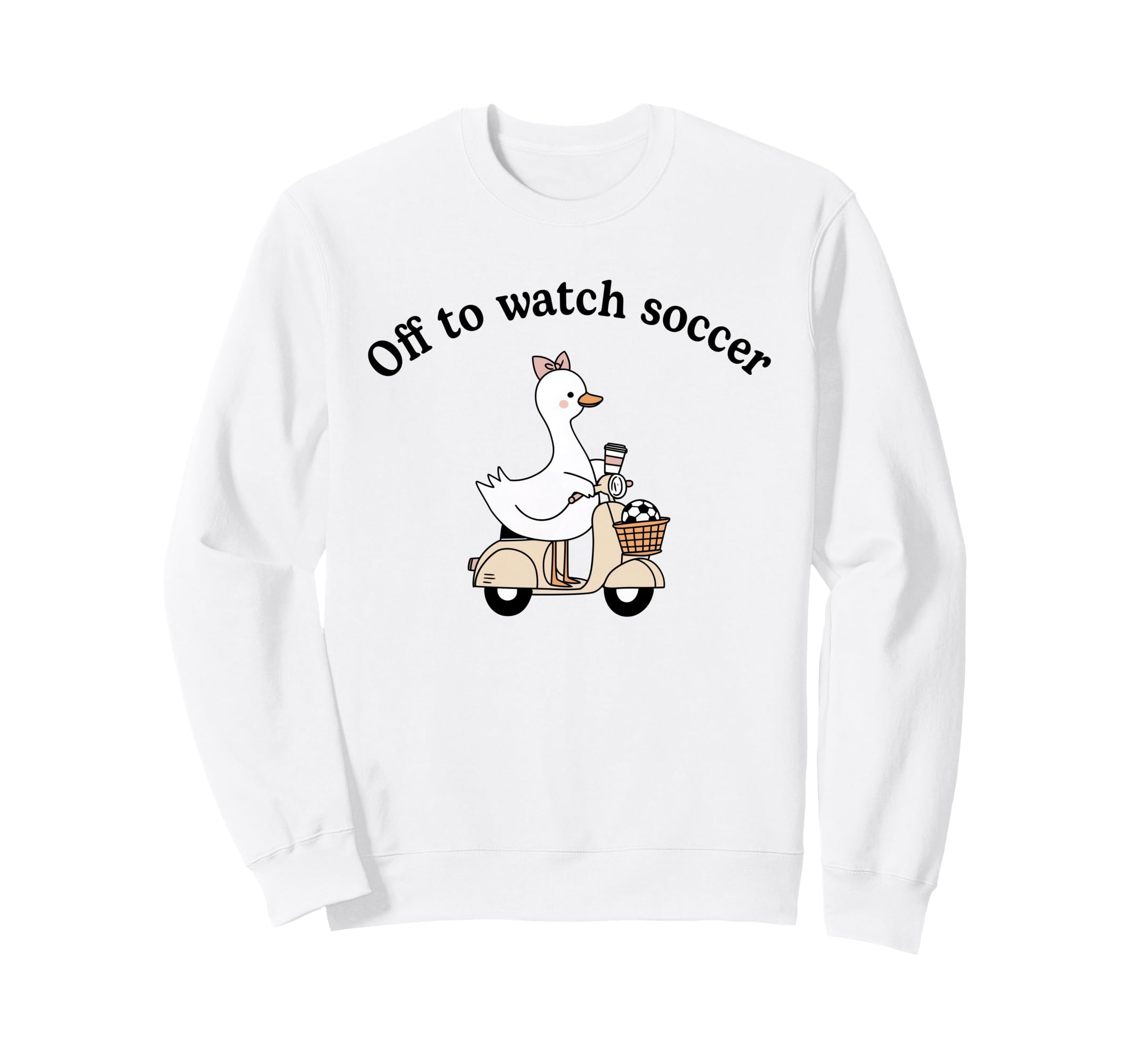 Soccer Mom Off To Watch Soccer Sweatshirt - Casual Everyday Wear Men Women - T-Shirt, Sweatshirt, Hoodie