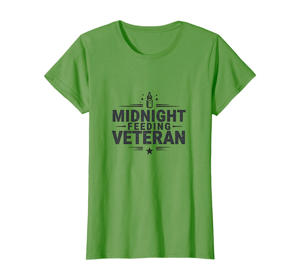 Midnight Feeding Veteran New Dad T-Shirt - Streetwear Style Unisex - T-Shirt, Sweatshirt, Hoodie