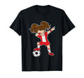 Dabbing Soccer Canada Womens T-Shirt - Fun Novelty Design for Adults - T-Shirt, Sweatshirt, Hoodie
