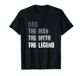 Mens Dad Myth Legend Father Gift T-Shirt - Streetwear Style for Adults - T-Shirt, Sweatshirt, Hoodie