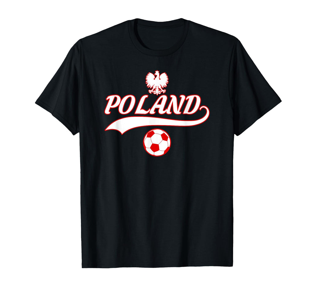 Poland Team World Fan Soccer 2018 Jersey T-Shirt - Custom Art Print Unisex - T-Shirt, Sweatshirt, Hoodie