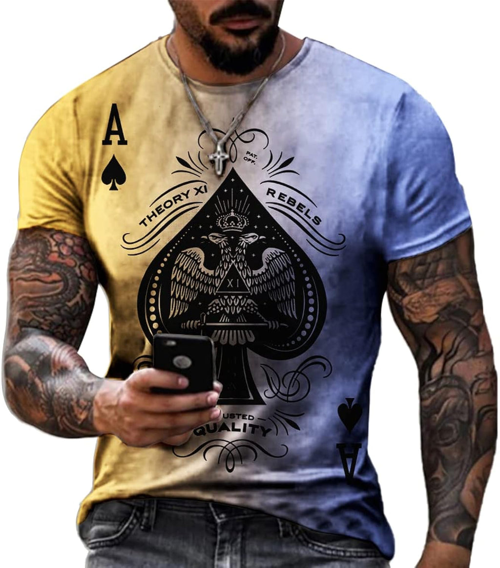 Men's Street Skull Muscle Short Sleeve Print - Adult & Kids T-Shirts, Sweatshirts & Hoodies apparel design preview 1