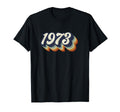 1973 47Th Birthday Gift Groovy Small T-Shirt - Aesthetic Graphic for Adults - T-Shirt, Sweatshirt, Hoodie