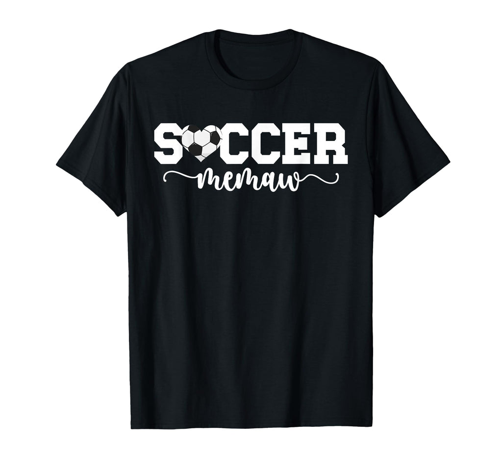 Soccer Memaw Soccer Player Memaw T-Shirt - Novelty Apparel Unisex - T-Shirt, Sweatshirt, Hoodie