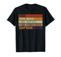 Motor Boat Dad Pun Pontoon Captain T-Shirt - Fun Novelty Design Unisex - T-Shirt, Sweatshirt, Hoodie