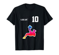 Rainbow Soccer I Live Life Trendy T-Shirt - Streetwear Style for Adults - T-Shirt, Sweatshirt, Hoodie