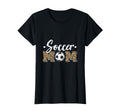 Funny Soccer Lover Leopard Pattern Soccer T-Shirt - Trendy Graphic Unisex - T-Shirt, Sweatshirt, Hoodie