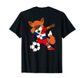 Dabbing Fox Dominican Republic T-Shirt - Fun Novelty Design Men Women - T-Shirt, Sweatshirt, Hoodie