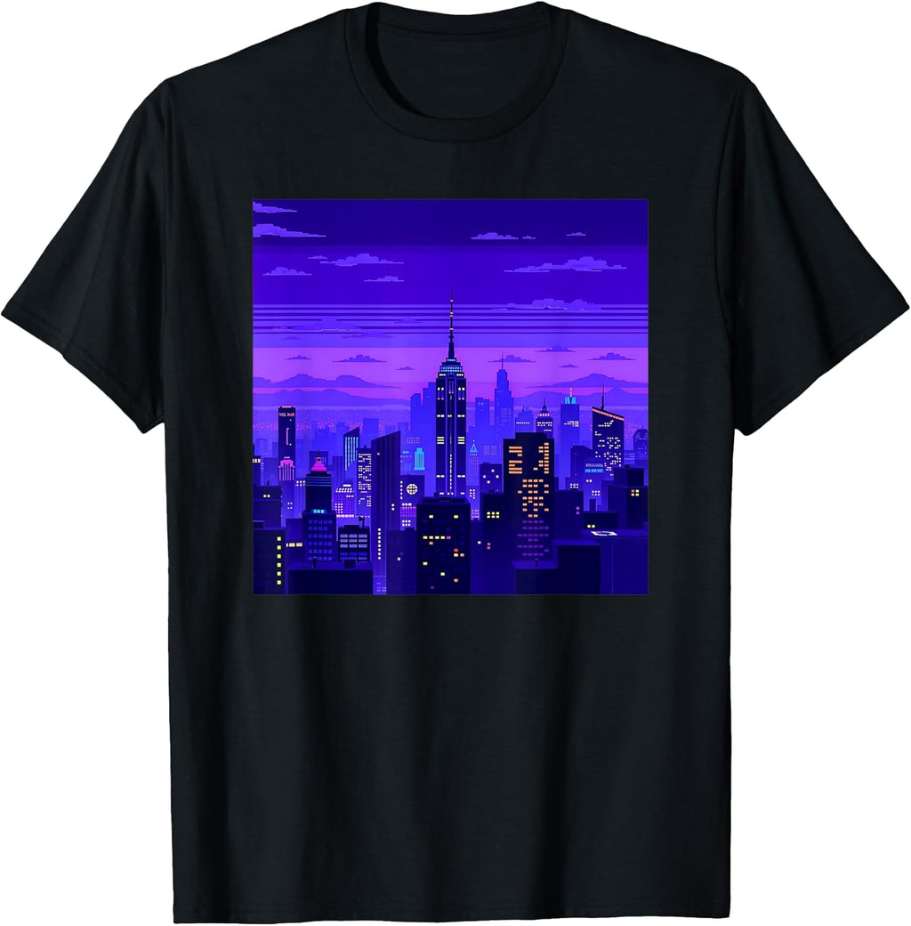 Vaporwave Retro Gaming Pixel Art - Adult & Kids T-Shirts, Sweatshirts & Hoodies apparel design preview 1
