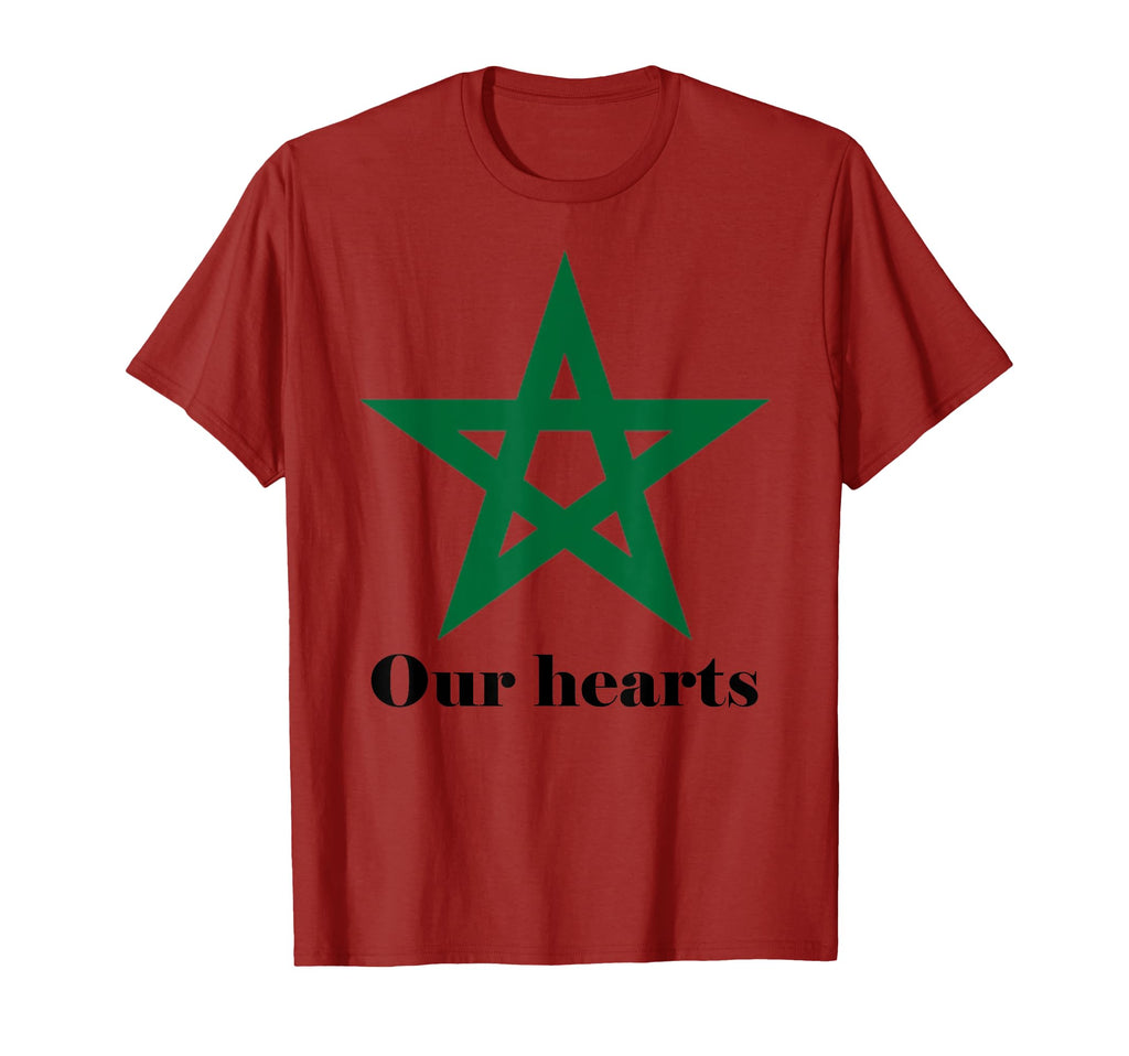 Unique Morocco Moroccan Flag T-Shirt - Casual Everyday Wear Men Women - T-Shirt, Sweatshirt, Hoodie