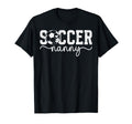 Soccer Nanny Grandma Proud Nanny Soccer T-Shirt - Minimalist Print Unisex - T-Shirt, Sweatshirt, Hoodie