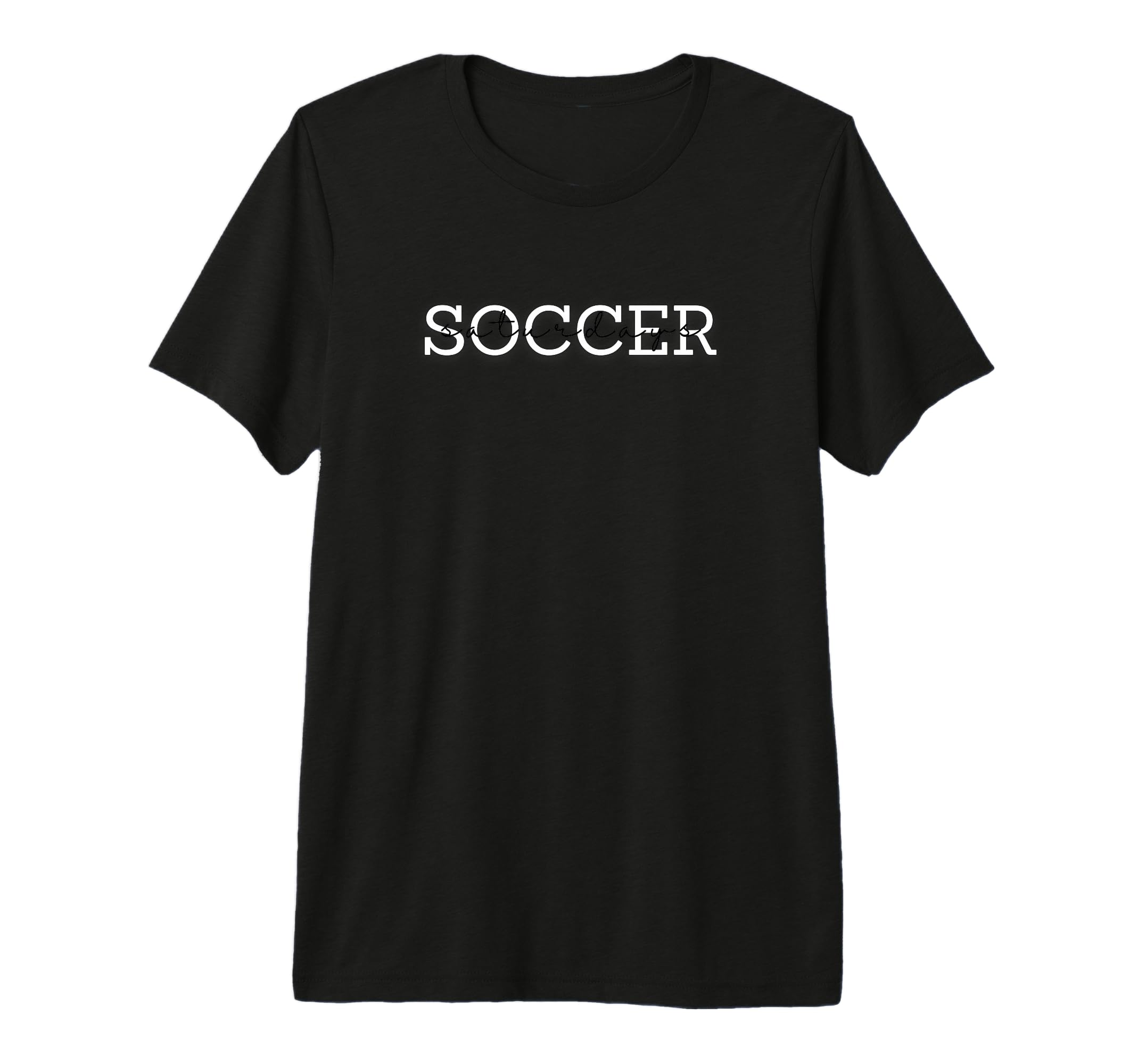 Soccer Saturdays Game Tournament T-Shirt - Minimalist Print for Adults - T-Shirt, Sweatshirt, Hoodie