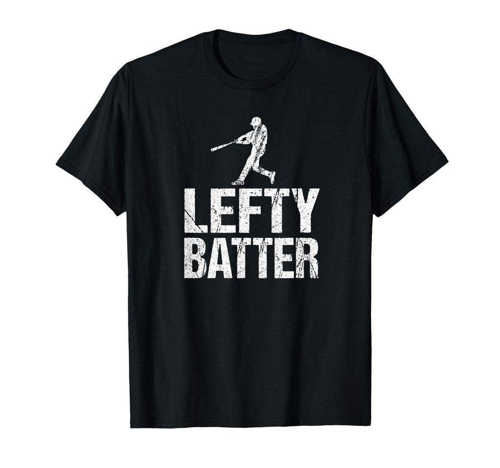 Funny Lefty Baseball Gift Left T-Shirt - Custom Art Print for Adults - T-Shirt, Sweatshirt, Hoodie