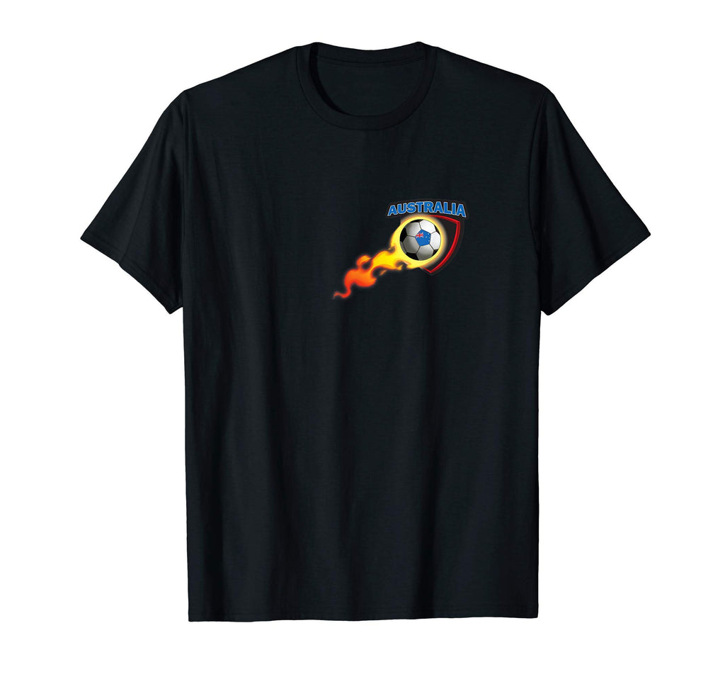 Australia Soccer Ball Australia Soccer T-Shirt - Trendy Graphic for Adults - T-Shirt, Sweatshirt, Hoodie