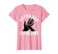 Extra Dad Extra Love Bonus Dad T-Shirt - Casual Everyday Wear Men Women - T-Shirt, Sweatshirt, Hoodie