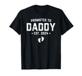Promoted To Daddy Est 2024 Gift New Daddy T-Shirt - Graphic Print Unisex - T-Shirt, Sweatshirt, Hoodie