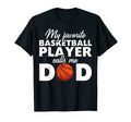 Mens Basketball Dad Favorite T-Shirt - Aesthetic Graphic for Adults - T-Shirt, Sweatshirt, Hoodie