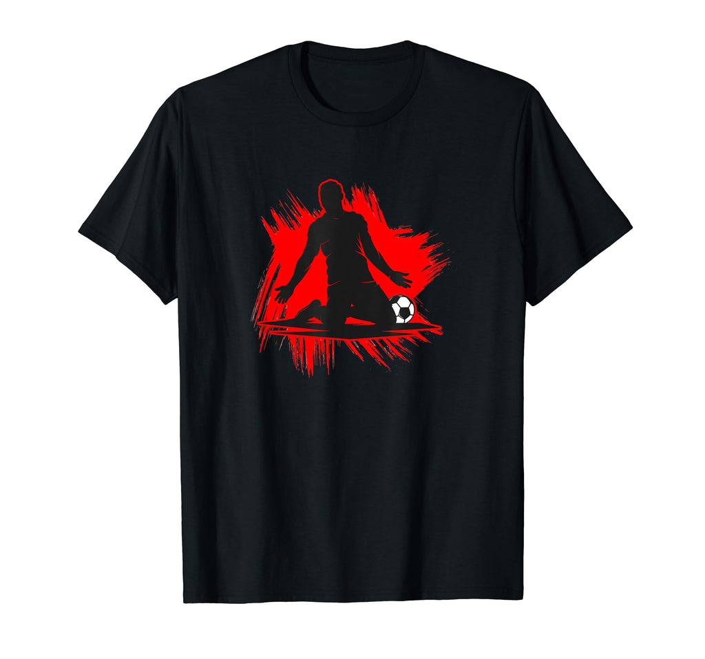 Soccer Soccer Players Football T-Shirt - Custom Art Print Men Women - T-Shirt, Sweatshirt, Hoodie