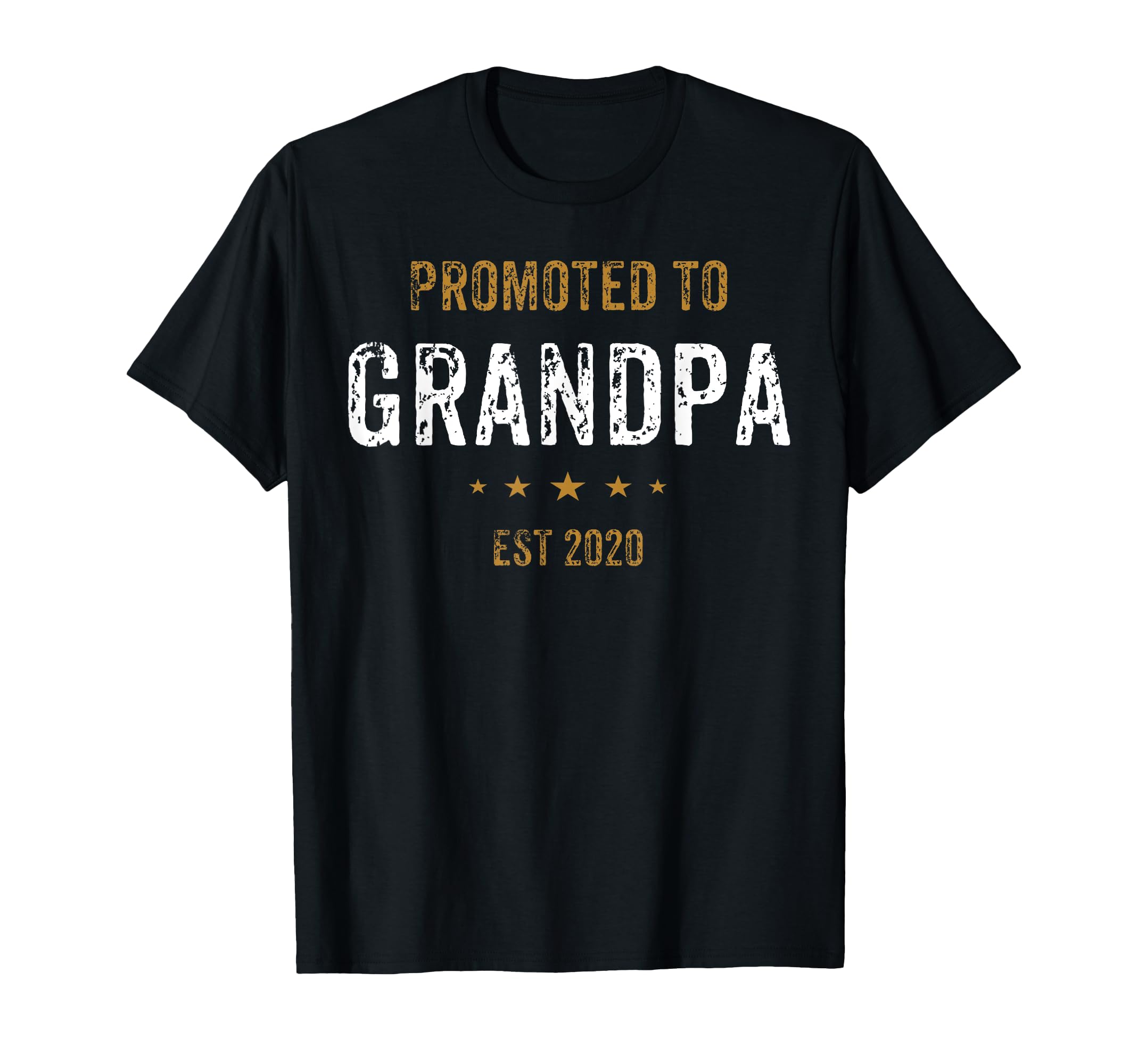 New Gift Dad Promoted To Grandpa Est T-Shirt - Graphic Print for Adults - T-Shirt, Sweatshirt, Hoodie